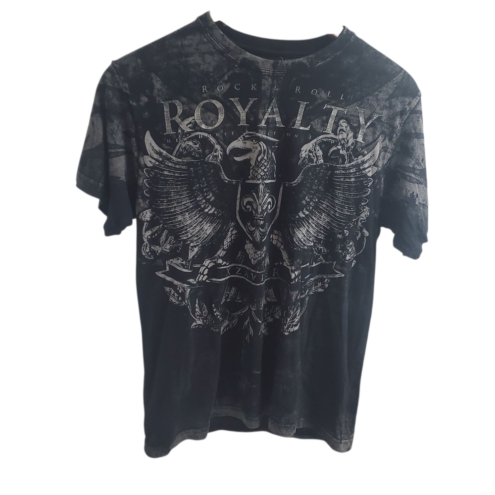 Xzavier Unlimited Rock & Roll Royalty Black Tshirts Size Medium